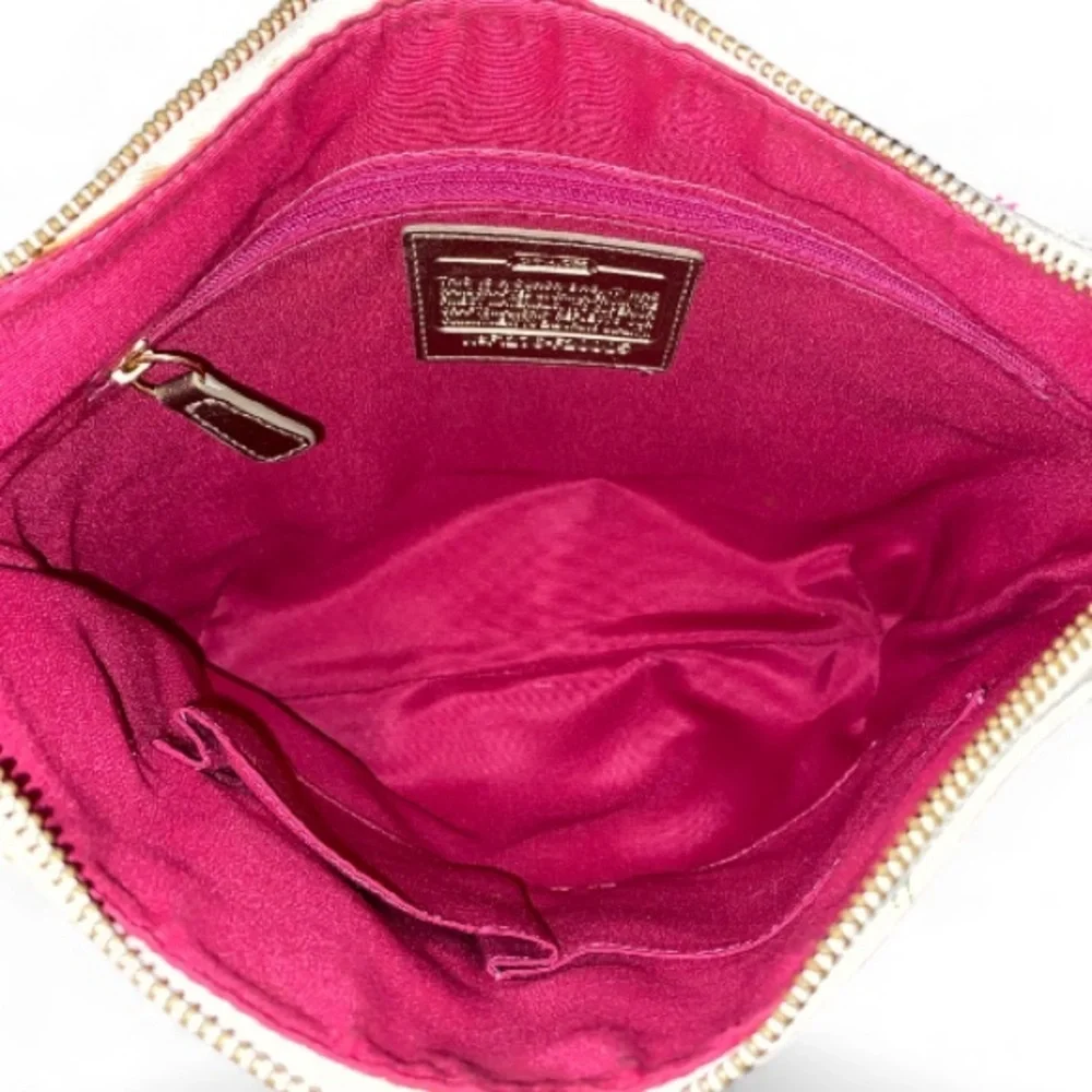 Coach Peyton Tattersall Plaid Crossbody Bag